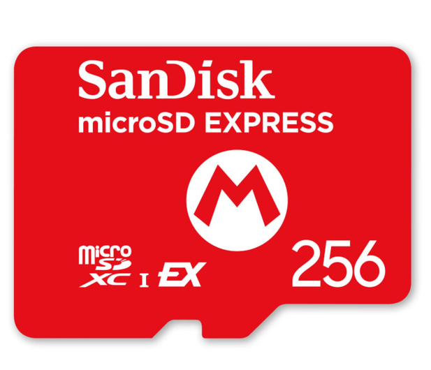 Nintendo Switch 2 microSD Express card 256 GB Sandisk - 1344911 - zdjęcie